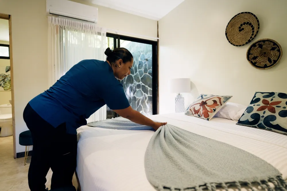 Short-term rental turnover cleaning