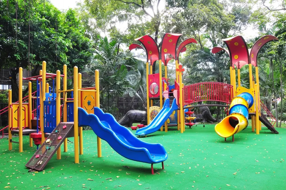 Community playground cleaning