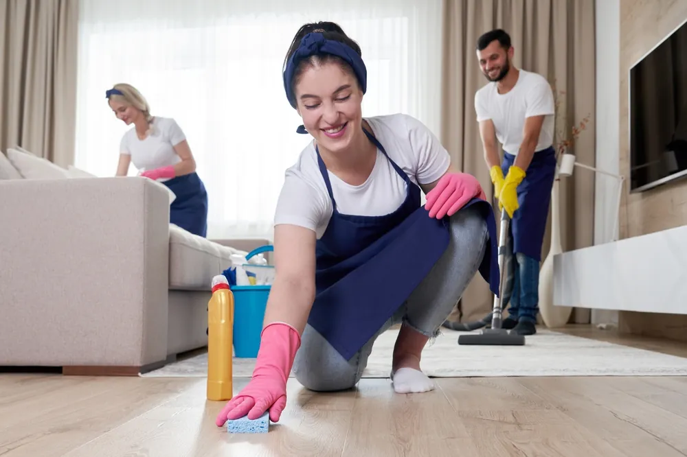 Clean residential kitchen